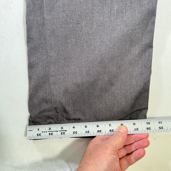 Haband's Ice House Flannel Lined Pants Slacks Men's 42W Short 27L Cold Weather - Picture 8 of 14